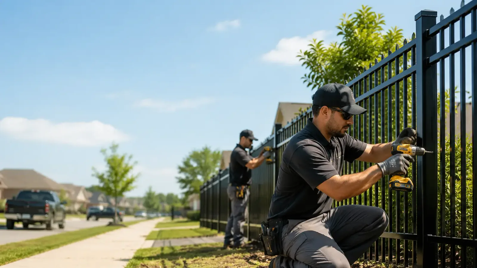 Metal Fence Installation in Dallas, PA